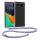 Kwmobile lökhárító Google Pixel 6 telefonhoz, szilikon, átlátszó/lila, 55596.108