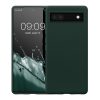 kwmobile tok Google Pixel 6a telefonhoz, szilikon, zöld, 58053.169