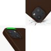 kwmobile tok Apple iPhone 13 Minihez, szilikon, barna, 55877.247