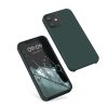 kwmobile tok Apple iPhone 12 Minihez, szilikon, zöld, 52640.171
