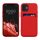 kwmobile tok Apple iPhone 12 Minihez, szilikon, piros, 55111.09