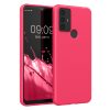 kwmobile burkolat TCL 30 E/30 SE, szilikon, rózsaszín, 57707.77