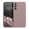 Kwmobile tok Samsung Galaxy A34 5G-hez, lila, szilikon, 60807.236