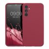 Kwmobile tok Samsung Galaxy A34 5G-hez, piros, szilikon, 60807.209