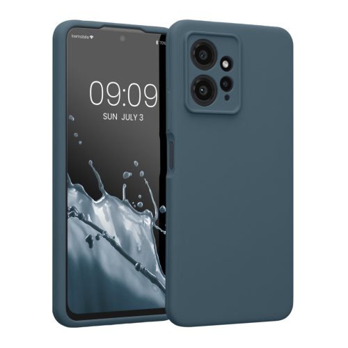 Kwmobile tok Xiaomi Redmi Note 12-höz, sötétzöld, szilikon, 61180.202