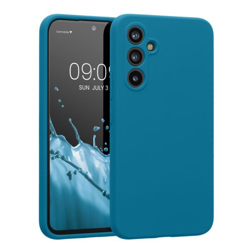Kwmobile tok Samsung Galaxy A54 5G-hez, kék, szilikon, 60795.228
