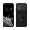Kwmobile tok Xiaomi Redmi Note 12 5G/Poco X5 készülékhez, fekete, szilikon, 61182.01