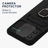 Kwmobile tok Xiaomi Redmi Note 12 5G/Poco X5 készülékhez, fekete, szilikon, 61182.01