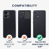 Kwmobile tok Xiaomi Redmi Note 12 5G/Poco X5 készülékhez, fekete, szilikon, 61182.01