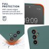 Kwmobile tok Samsung Galaxy A54 5G-hez, világoszöld, szilikon, 60795.207