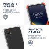 Kwmobile tok nyakpánttal Samsung Galaxy A14 5G-hez, átlátszó/fekete, szilikon, 61193.03
