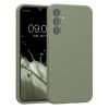 Kwmobile tok Samsung Galaxy A34 5G-hez, világoszöld, szilikon, 60807.172