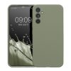 Kwmobile tok Samsung Galaxy A34 5G-hez, világoszöld, szilikon, 60807.172
