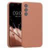 Kwmobile tok Samsung Galaxy A34 5G-hez, sötét krémszínű, szilikon, 60807.237