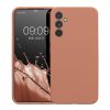 Kwmobile tok Samsung Galaxy A34 5G-hez, sötét krémszínű, szilikon, 60807.237