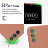 Kwmobile tok Samsung Galaxy A34 5G-hez, sötét krémszínű, szilikon, 60807.237