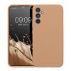 Kwmobile tok Samsung Galaxy A34 5G-hez, krémszínű, szilikon, 60807.245