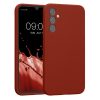 Kwmobile tok Samsung Galaxy A34 5G-hez, piros, szilikon, 60807.248