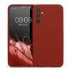 Kwmobile tok Samsung Galaxy A34 5G-hez, piros, szilikon, 60807.248