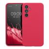 Kwmobile tok Samsung Galaxy A54 5G-hez, piros, szilikon, 60795.238