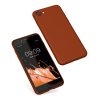 Kwmobile tok Apple iPhone SE (2022)/iPhone SE (2020)/iPhone 8 készülékhez, barna, szilikon, 49979.249