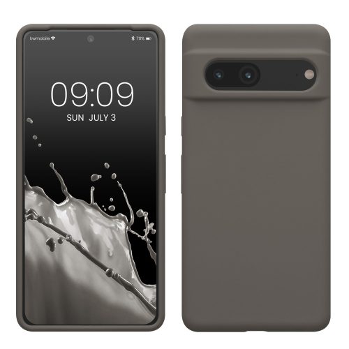 kwmobile tok Google Pixel 7 telefonhoz, szilikon, szürke, 59451.155
