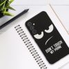 Kwmobile tok Samsung Galaxy A34 5G-hez, fekete/fehér, szilikon, 61245.01