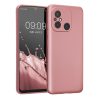 Kwmobile tok Xiaomi Redmi 12C-hez, rózsaszín, szilikon, 61262.31