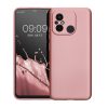Kwmobile tok Xiaomi Redmi 12C-hez, rózsaszín, szilikon, 61262.31