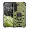 Kwmobile tok Samsung Galaxy S23-hoz, zöld, polikarbonát, 61249.17