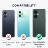 Kwmobile tok OnePlus Nord N30/Nord CE 3 Lite készülékhez, fekete, szilikon, 61267.01
