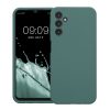Kwmobile tok Samsung Galaxy A14 5G-hez, világoszöld, szilikon, 60808.207