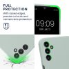Kwmobile tok Samsung Galaxy A14 5G-hez, világoszöld, szilikon, 60808.2