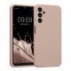 Kwmobile tok Samsung Galaxy A14 5G-hez, világos rózsaszín, szilikon, 60808.52