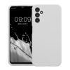 Kwmobile tok Samsung Galaxy A14 5G-hez, fehér, szilikon, 60808.48