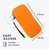 Kwmobile univerzális XXL burkolat - 7", neoprén, narancssárga, 46188.5.69