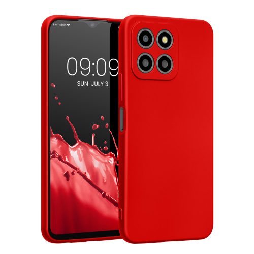 Kwmobile tok Honor X8 5G/X6/70 Lite, piros, szilikon, 59880.36