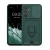 Kwmobile tok Samsung Galaxy A54 5G-hez, sötétzöld, szilikon, 61339.169