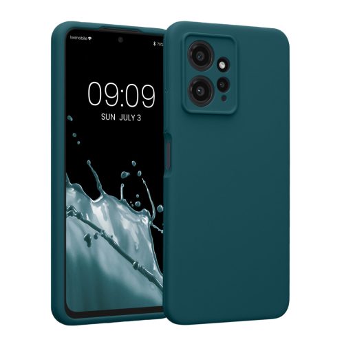 Kwmobile tok Xiaomi Redmi Note 12-höz, kék, szilikon, 61180.57