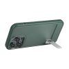 Kwmobile tok Apple iPhone 14 Pro Max-hoz, sötétzöld, műanyag, 61347.8