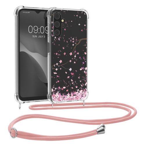 Kwmobile tok nyakpánttal Samsung Galaxy A14 5G-hez, többszínű, szilikon, 61332.02