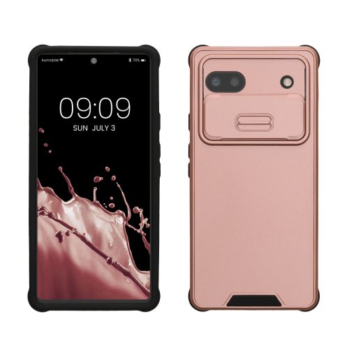 Kwmobile Google Pixel 6a tok, rózsaszín, szilikon, 61361.31