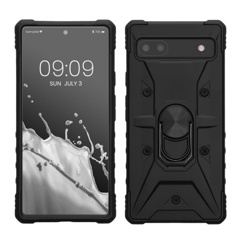 Kwmobile Google Pixel 6a tok, fekete, polikarbonát, 61359.01