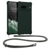 Kwmobile tok Google Pixel 7 telefonhoz, zöld, szilikon, 59966.169