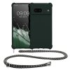 Kwmobile tok Google Pixel 7 telefonhoz, zöld, szilikon, 59966.169