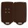 Kwmobile autós kulcstartó Renault/Dacia 4 gombos, Keyless Go, fekete, szilikon, 48035.247