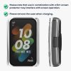 2 db Kwmobile védőfólia készlet Honor Band 7/Band 6 számára, átlátszó/szürke, műanyag, 59317.04