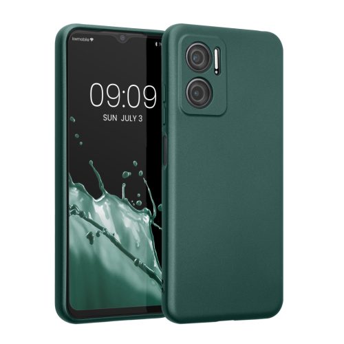 Kwmobile tok Xiaomi Redmi 10 5G-hez, zöld, szilikon, 61414.14