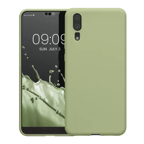 kwmobile tok Huawei P20-hoz, szilikon, zöld, 44212.172