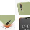 kwmobile tok Huawei P20-hoz, szilikon, zöld, 44212.172